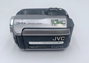 JVC GZ-MG130U Everio Hybrid Record Videos & Still Images HDD Or SD 34x Optical C - Picture 1 of 9