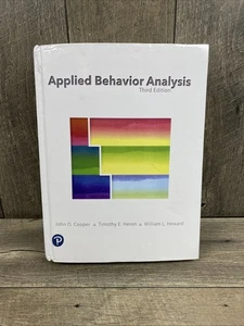 Applied Behavior Analysis 3rd Ed. by Heron, Cooper and Heward (2019, Hardcover) - Picture 1 of 8