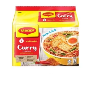 Maggie ( 5 Pack) Get instant curry goodness with MAGGI® 2Minute Curry Flavour - Picture 1 of 1