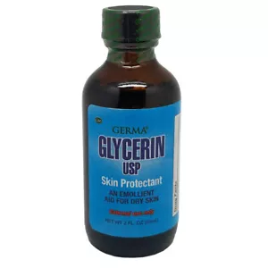Germa natürliche pflanzliche Glycerin-Feuchtigkeitscreme. Behandlung für trockene Haut & Lippen. 2oz - Bild 1 von 3