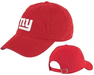 New York Giants NFL Reebok Red Relaxed Slouch Dad Hat Cap Adult Men's Adjustable - Picture 1 of 1