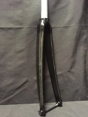 New AfterMarket 1 1/8th Tapered Carbon Fiber Fork Black fits: Throne sku leader - Image 1 of 4