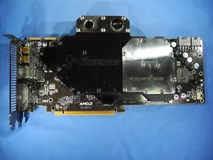 AMD Radeon HD 7970 3GB GDDR5 Graphics Card W/ Koolance Water Cooling Block! - Picture 1 of 11