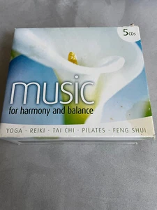 MUSIC FOR HARMONY AND BALANCE * 5 CD's * YOGA * TAI CHI * PILATES * FENG SHUI - Bild 1 von 2
