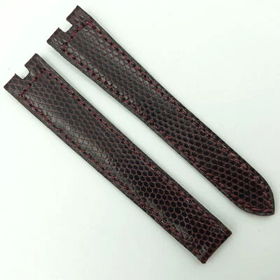 Cartier Authentic 14.5mm Burgundy Leather Strap for Deployant 5809D07OCAB - Image 1 of 2