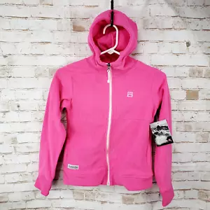 Neu mit Etikett Avalanche Mädchen Größe M 10-12 rosa Fleece Hoodie Jacke Sweatshirt mit durchgehendem Reißverschluss - Bild 1 von 11