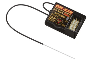 Sanwa RX-472 Empfänger Telemetrie SAN107A41117A M17, MT-5, M12, MT-44, Exzes .. - Bild 1 von 1