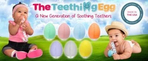 NEW Teething Egg Baby Toy Soothes Sore Gums Various Colours & Egg Shell Included - Picture 1 of 58