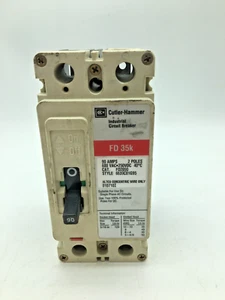 Cutler-Hammer FD2090 Bolt-On Circuit Breaker 90A 600V 2P 1PH FD 90 AMP 600 Volt - Picture 1 of 15