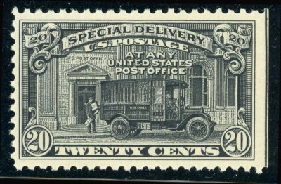 US Scott #E14 P.O. Truck 20¢ (1925) Special Delivery (Perf 11)  MNH **FREE SHIP* - Image 1 of 2