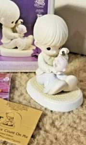 1995 Precious Moments "You Can Always Count On Me " Porcelain Figurine 526827 - Picture 1 of 5