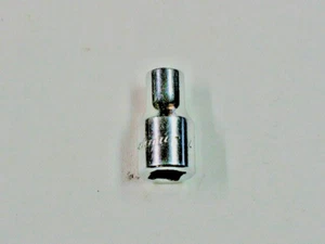 Snap On Tools SAE 1/4'' Drive Shallow 7/32'' Chrome 6 Point Socket #TM7 - Picture 1 of 4