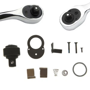 Accessory Spare Part Kit1/4'' 3/8'\ 1/2'' 72 Tooth Ratchet Socket Wrench Set - Picture 1 of 12
