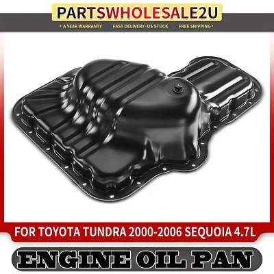 Lower Oil Pan For Toyota Sequoia & Tundra 2000 - 2007 V8 4.7L Gas - Image 1 of 4