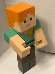 Figura de acción Minecraft Alex a gran escala 8,5" articulada por Mattel 2017 - Imagen 1 de 7
