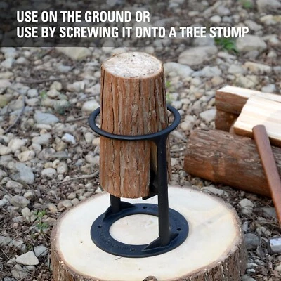 7"Heavy Duty Wood Splitter with Diameter 8",11 lbs Manual Log Splitter Cast-iron - Image 1 of 4