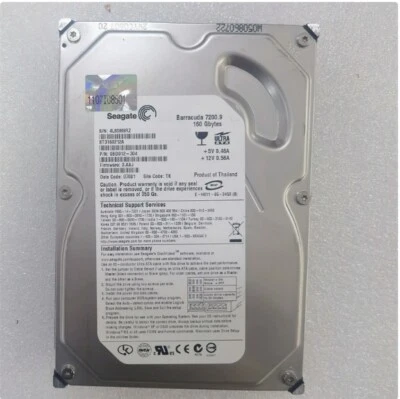 For Seagate Barracuda 7200.9 ST3160212A 160G 3.5-inch IDE hard drive - Image 1 of 4