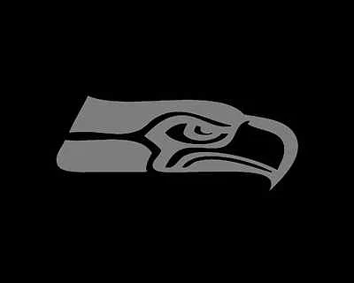 Seattle Seahawks Decal Sticker Football Team Vinyl - Car Window Wall Decor - Image 1 of 2
