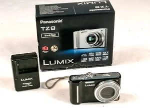 Panasonic LUMIX DMC-TZ8 nero - HD +Ottica Leica Vario Elmar Zoom 25 x12 - Foto 1 di 6