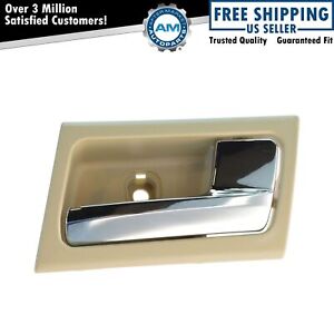 Camel & Chrome Inner Inside Door Handle Right RH for Crown Vic Grand Marquis