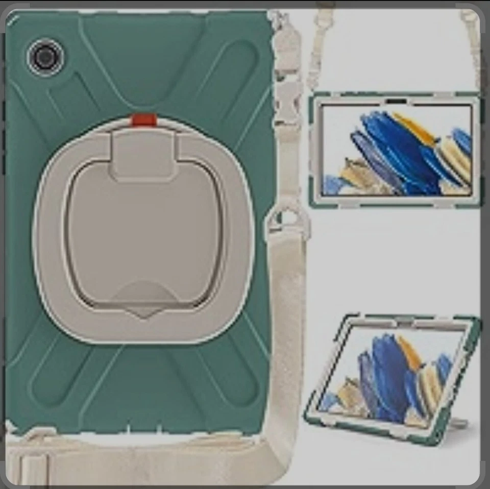  Samsung Galaxy Tab A8 10.1 Kids Cover Case - Green RRP £30.99 - Image 1 of 1