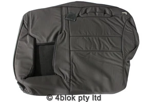 VY Wagon Left Rear Seat Backing Cover Grey Holden Commodore Leather Genuine - Picture 1 of 2