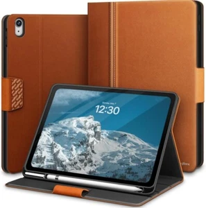 Hülle für iPad 10. Generation 10,9 Zoll 2022 mit Stifthalter, PU Leder... - Bild 1 von 9