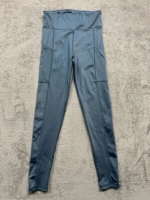 Leggings Aeropostale Pequeños Azul Rendimiento Atlético Bolsillos Laterales A479 Mujer Foto 1 de 4