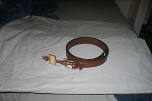 Schmidt Workwear Brown Leather Belt size 50 New - Picture 1 of 1