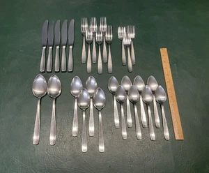 28 Pcs Krusius Dream Solingen Germany 18/8 Stainless Flatware - Picture 1 of 11
