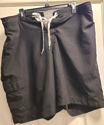 Merona Bañador Hombre XL Pantalones Cortos Negro Foto 1 de 4