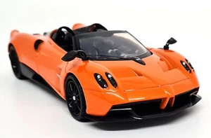 Motormax 1/24 Pagani Huayra Roadster Met Orange Supercar Diecast Scale Model Car - Picture 1 of 7