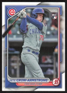 2024 Bowman #85 Pete Crow-Armstrong Chicago Cubs - Picture 1 of 2