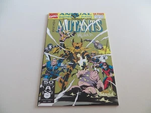 1991 THE NEW MUTANTS ANNUAL # 7 SIGNED 2X MIKE MIGNOLA & JON BOGDANOVE COA & POA - Picture 1 of 3