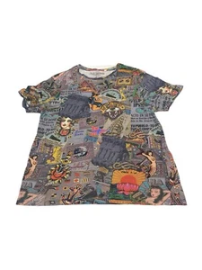 Camisa gráfica usada vintage Smart Guess talla mediana D4 - Imagen 1 de 7