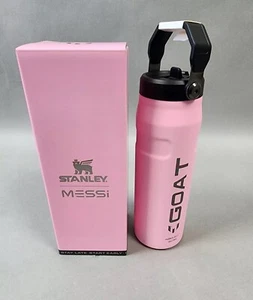 MESSI X STANLEY ICEFLO BOTTLE WITH FLIP STRAW LID 24 OZ New - Picture 1 of 4