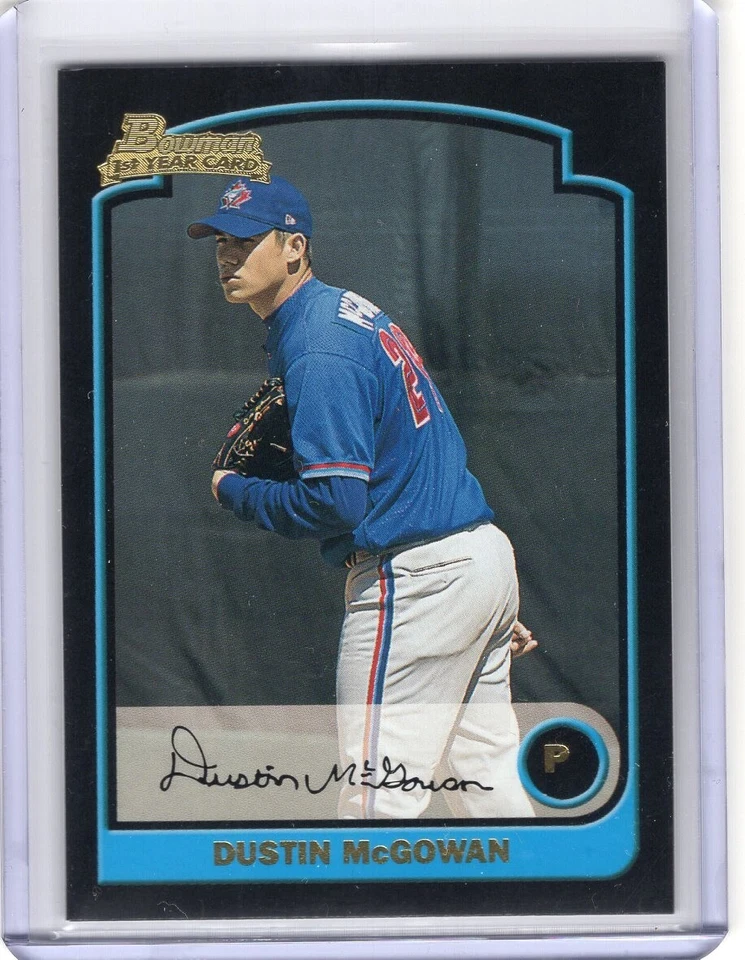 DUSTIN MCGOWAN 2003 Bowman Draft ROOKIE CARD #BDP110 - BLUE JAYS - Image 1 of 1