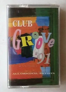 Club Groove '91 Original Artists Rare Malaysia Cassette Tape Brand New Sealed - Picture 1 of 3