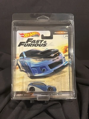 2019 Hot Wheels Premium SUBARU IMPREZA WRX STI Furious Off-Road With Protector - Image 1 of 2
