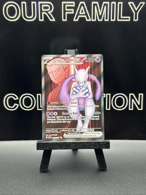 Team Rocket's Mewtwo ex 213/182 Sv10: Destined Rivals Holo - Image 1 of 4