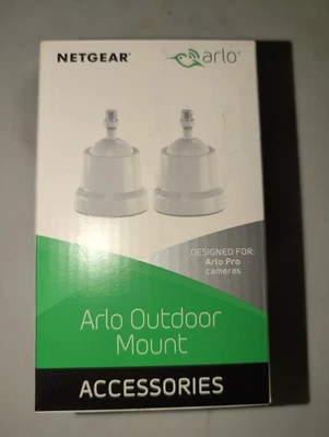 Netgear Arlo Outdoor Mount Accessories 2 Outdoor Mounts for Arlo Pro Camera (cam - Image 1 of 4