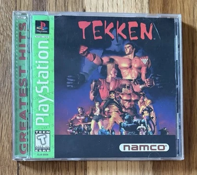 Tekken (Sony PlayStation 1) Grandes éxitos. Completo con tarjeta de registro. Probado Foto 1 de 3