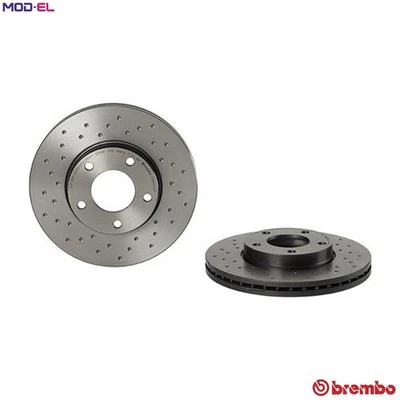 2x BRAKE DISC 09.9464.2X FOR MAZDA ZJ32/ZJ30/ZJ07 1.3L L850/L823 1.8LY406 1.6L 3 - Image 1 of 4