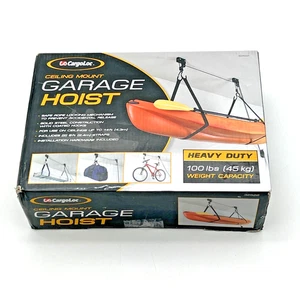 Cargoloc Garage Hoist 100lbs Ceiling Mount Kayak Bicycle Heavy Duty - Picture 1 of 6
