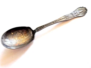 Vintage 1915 Panama Pacific Expo Palace Horticulture Souvenir Spoon - Bild 1 von 6