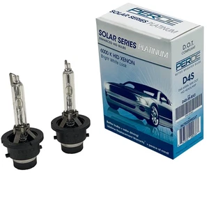 PERDE Solar Series Platinum D4S HID Bulb Set Xenon Enhanced 6000K Bright White - Bild 1 von 9
