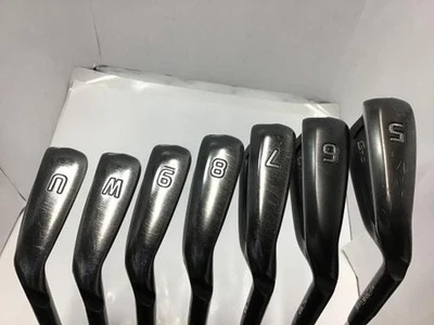 Ping G710 Iron Set 5-9,Pw,Uw 7pc Flex Stiff Dynamic Gold EX TOUR ISSUE S200 - Image 1 of 4