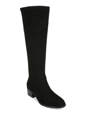 Bota de montar BAR III para mujer negra elástica Gore Vayla punta redonda tacón bloque 6,5 M Foto 1 de 4