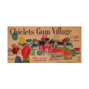 Hasbro Boardgame Chiclets Gum Village Game Box Fair/VG+ - Picture 1 of 1