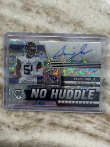 Autografo David Long Jr. 2021 Mosaico No Huddle Tennessee Titans - Foto 1 di 3